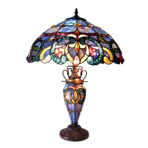 CH18091PV18-DT3 Double Lit Table Lamp