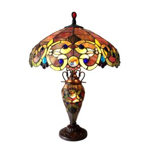 CH18648SV18-DT3 Double Lit Table Lamp