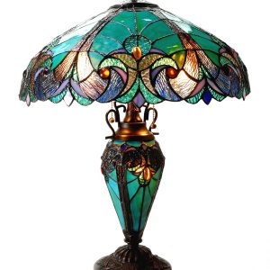 CH18780VG18-DT3 Double Lit Table Lamp