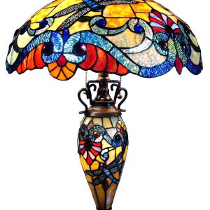 CH1B889AD18-DT3 Double Lit Table Lamp